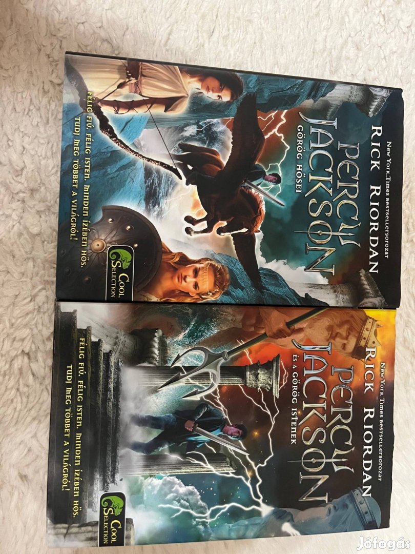 Percy Jackson könyvek