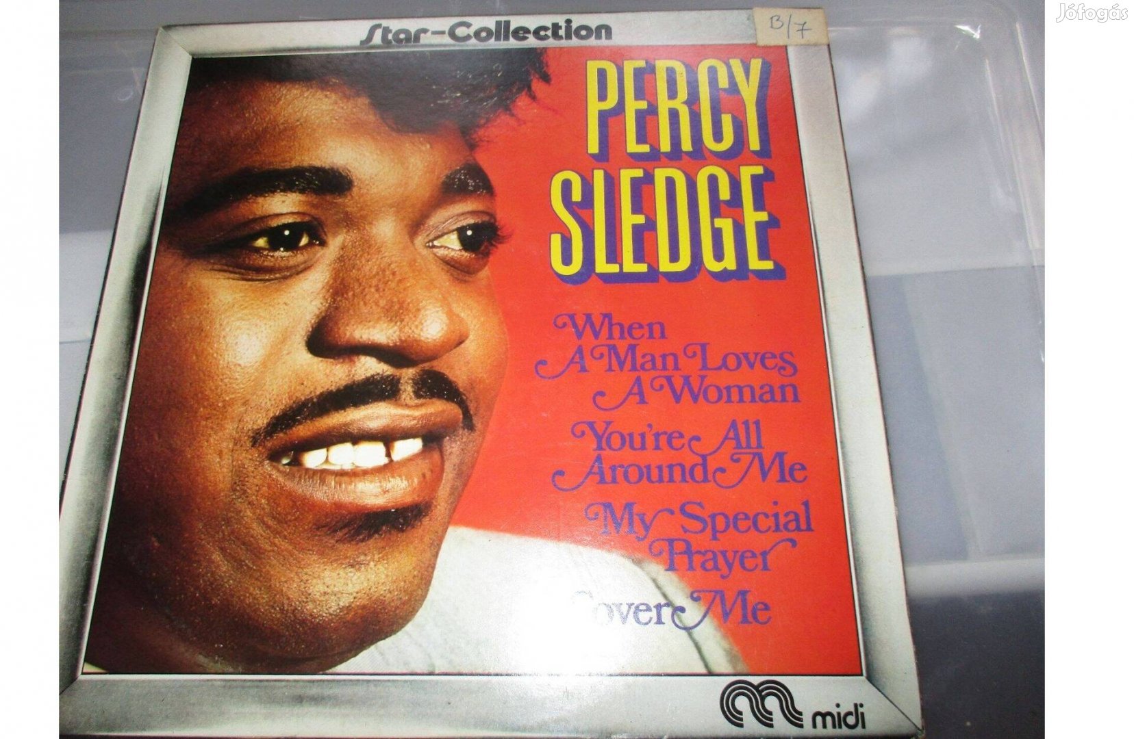 Percy Sledge bakelit hanglemez eladó