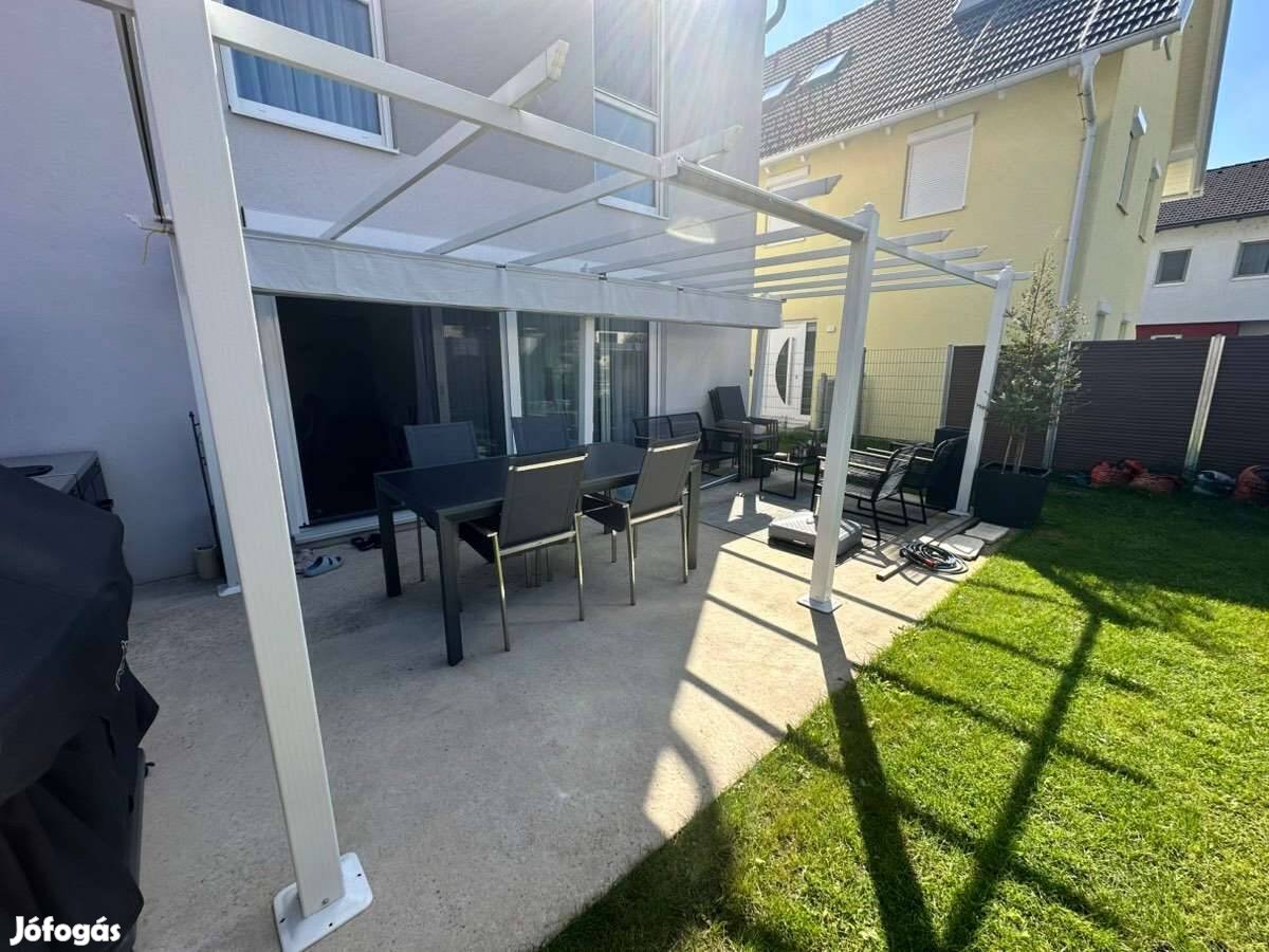 Pergola alumínium vázas újszerű
