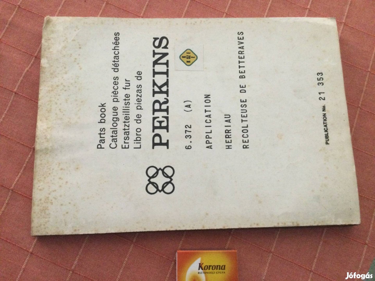 Perkins alkatrész katalógus
