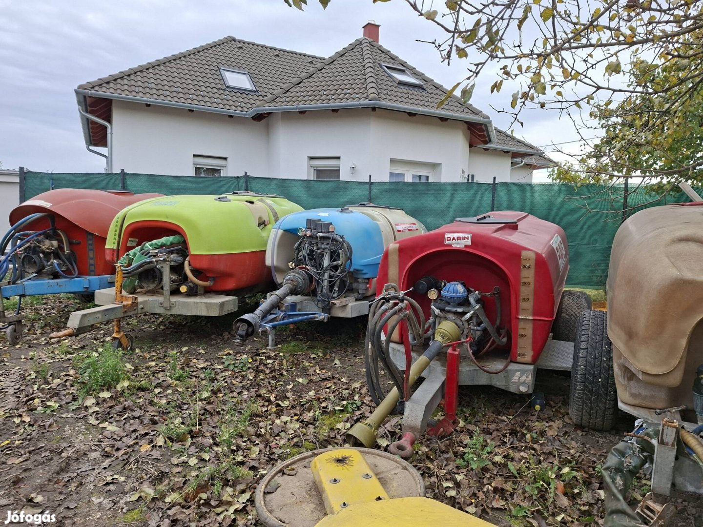 Permetező Axial 800-1000-1500-2000Liter