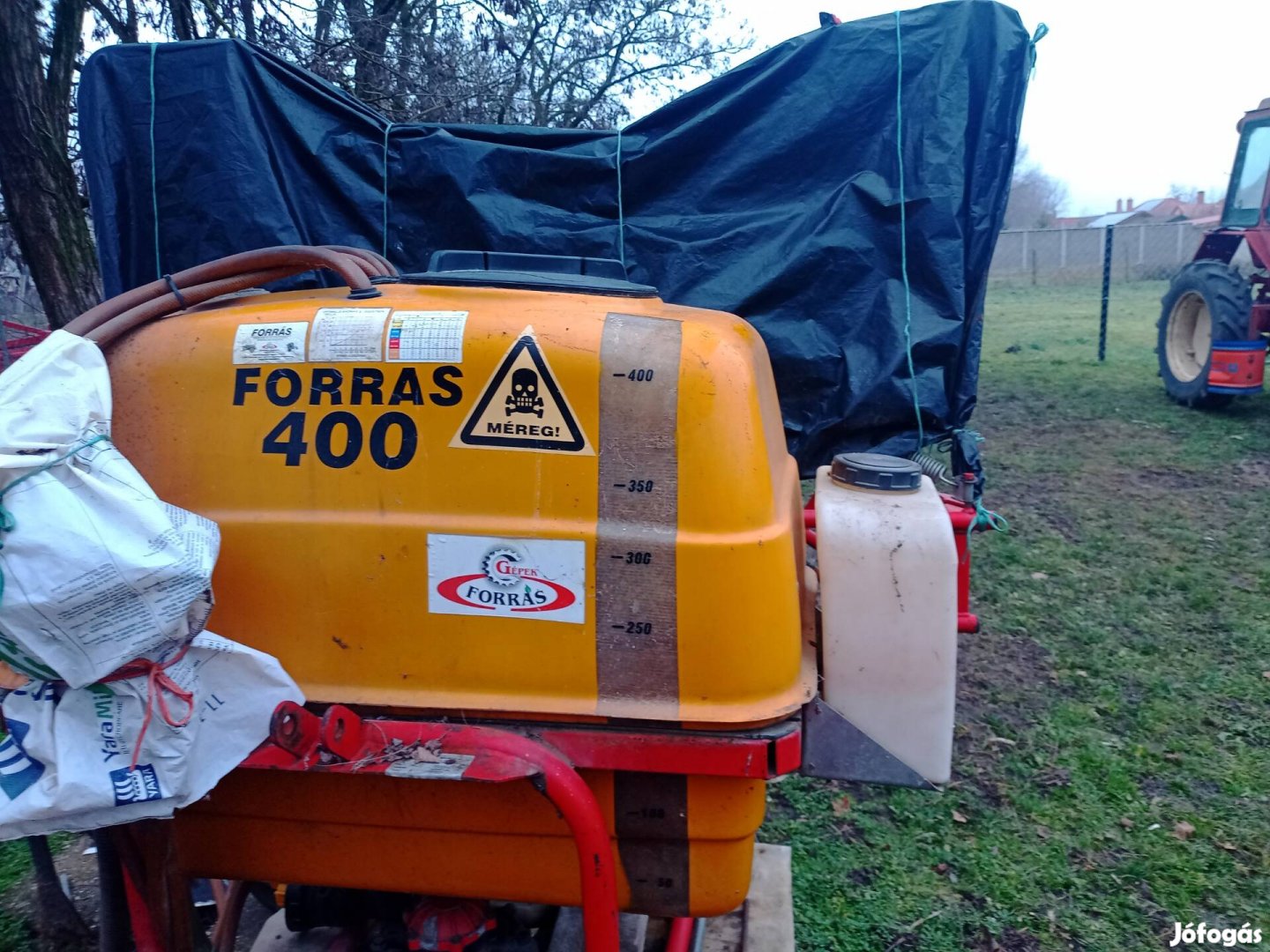 Permetező Forrás 400L