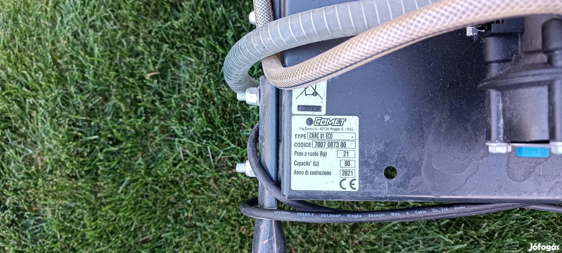 Permetezőgép 230 volt