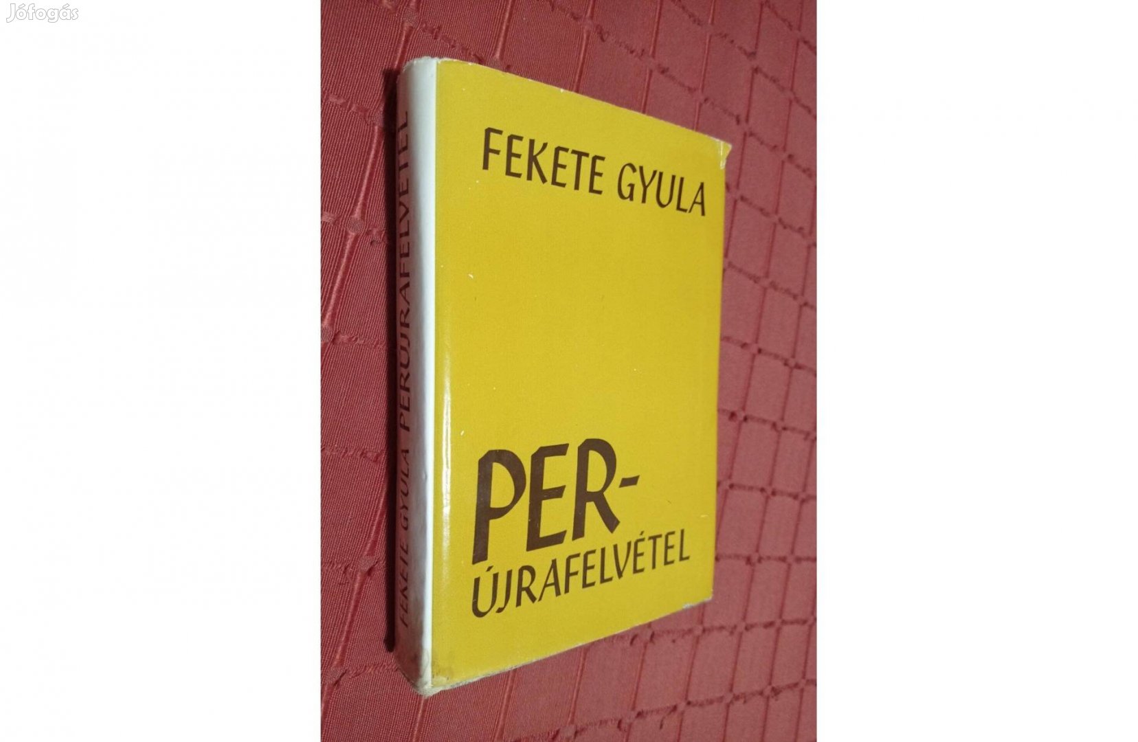 Perújrafelvétel Fekete Gyula