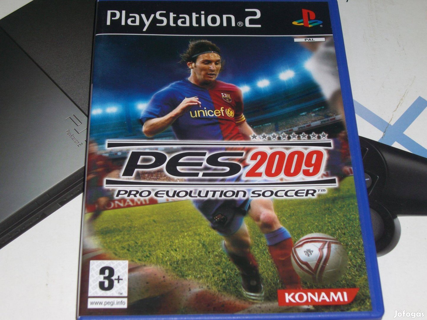 Pes 2009 - Playstation 2 eredeti lemez eladó