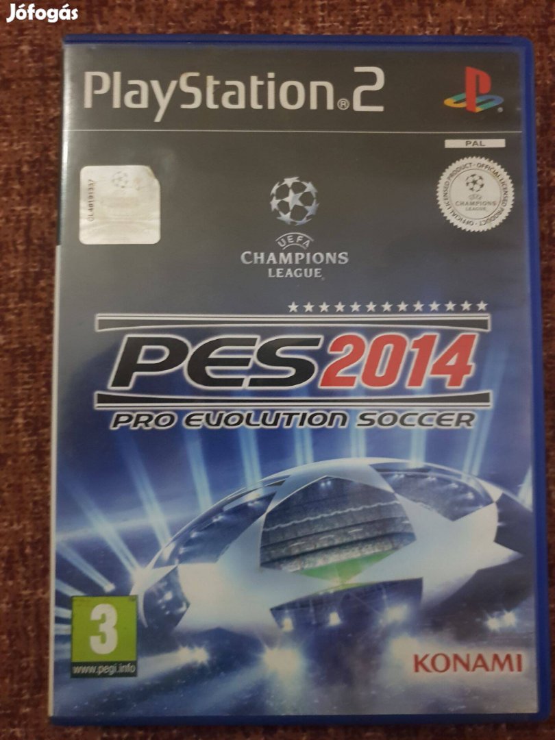 Pes 2014 - Playstation 2 eredeti lemez ( 15000 Ft )