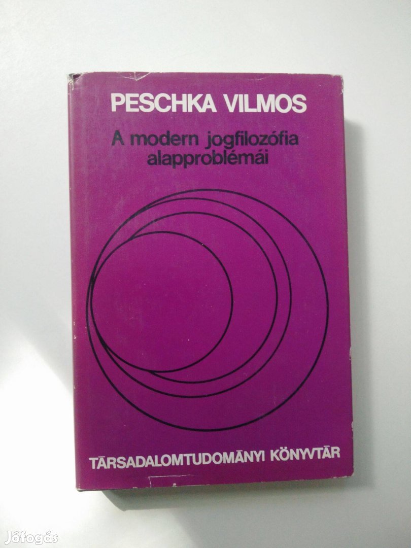 Peschka Vilmos - A modern jogfilozófia alapproblémái