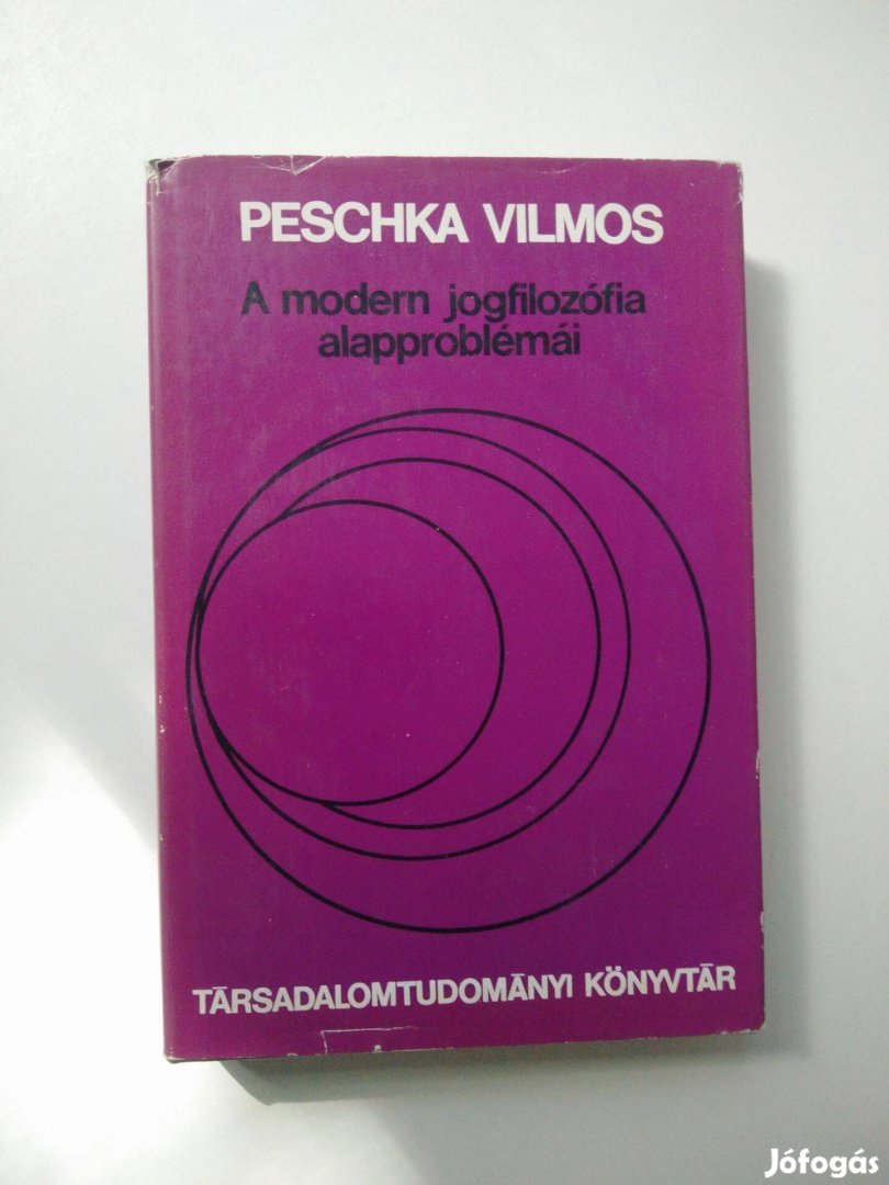 Peschka Vilmos - A modern jogfilozófia alapproblémái