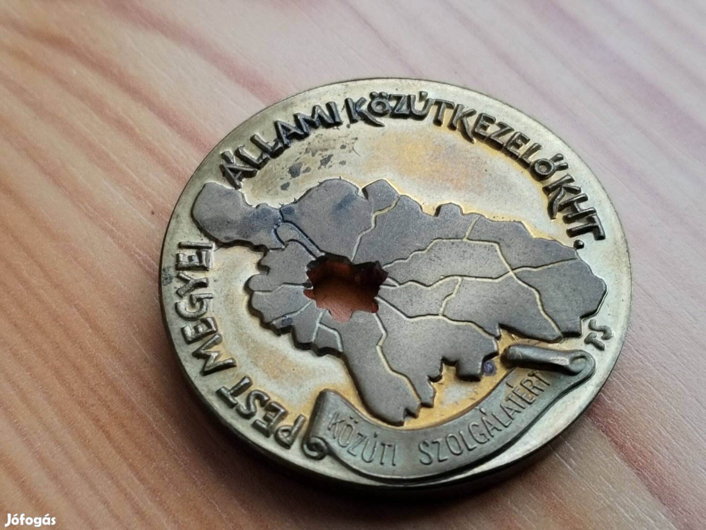 Pest Megyei Kitüntető érem Állami Közutkezelő KFT