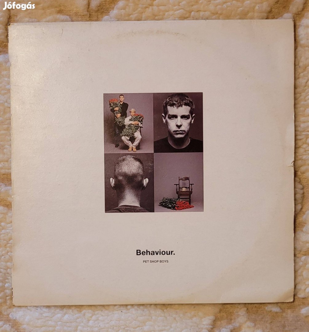 Pet Shop Boys Behaviour LP nagylemez