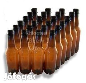 Pet palack 0,5 Literes + kupak, arany színŰ  (793)