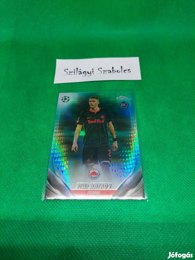 Petar Ratkov - 2023-24 Chrome UEFA Refractor - FC Salzburg RC