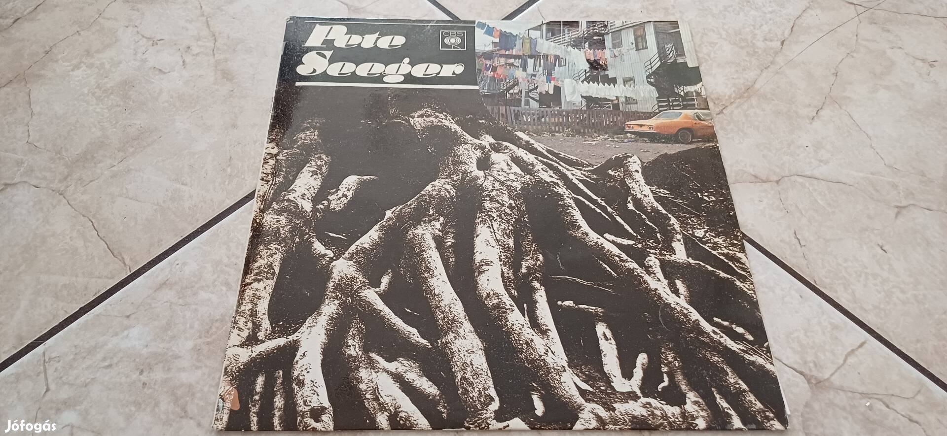 Pete Seeger bakelit hanglemez