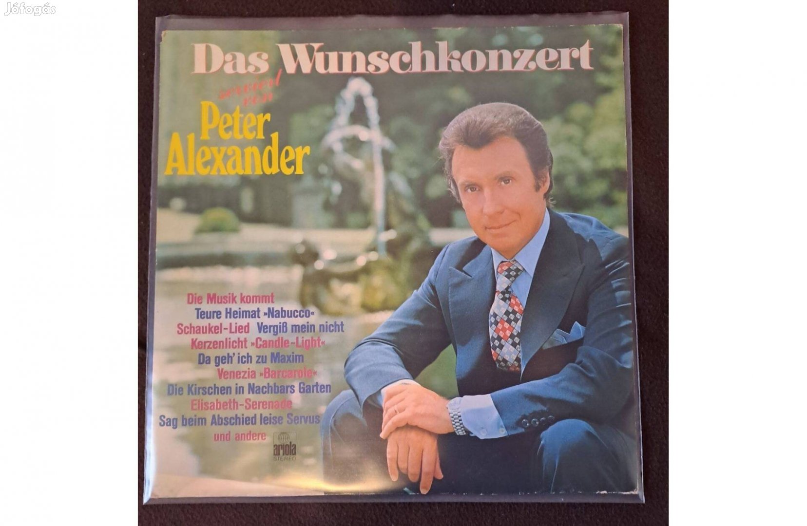 Peter Alexander - Das Wunschkonzert Serviert Von Peter Alexander LP