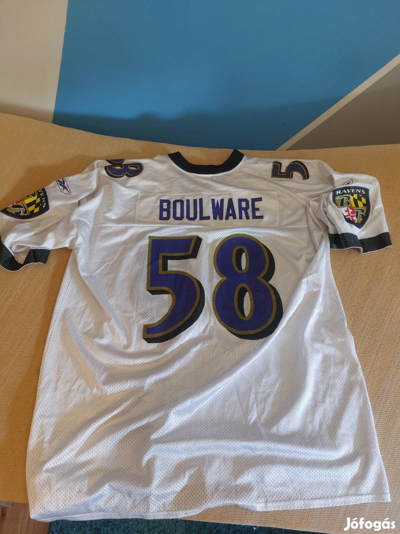 Peter Boulware NFL mez L-XL Ravens 