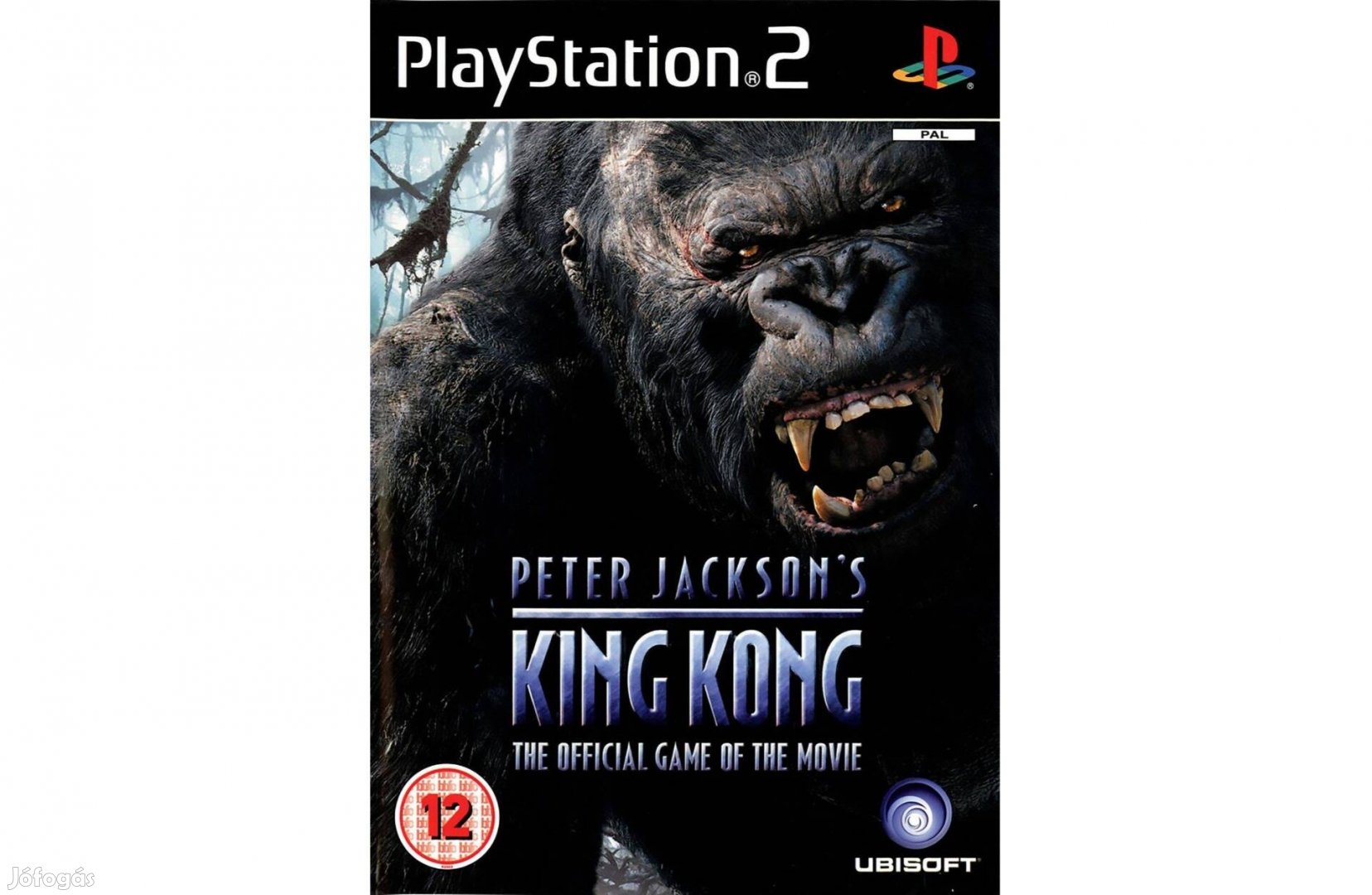 Peter Jacksons King Kong official Ps2 lemezes játék PAL