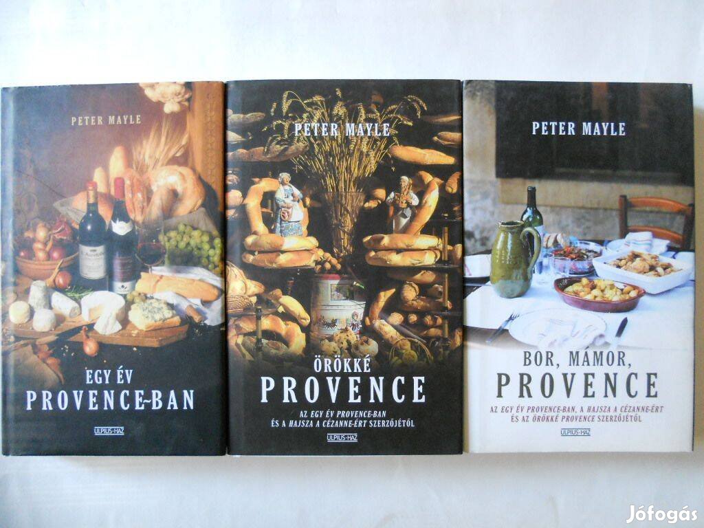 Peter Mayle - Provence könyvek