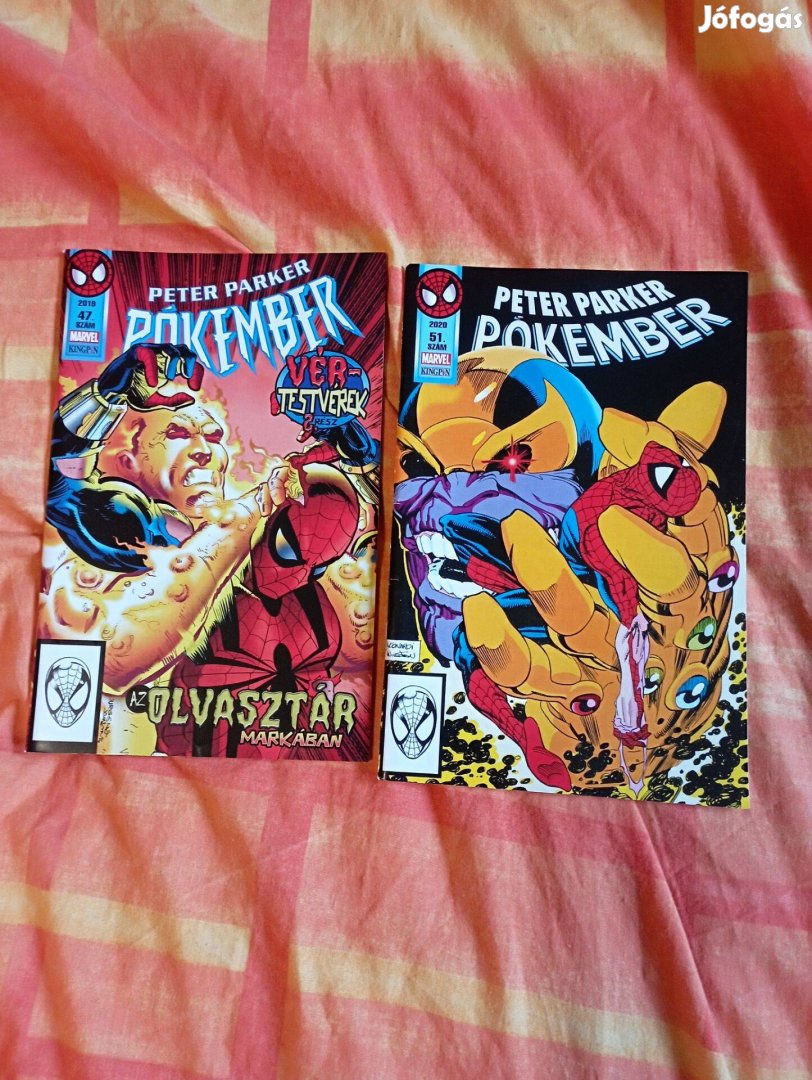 Peter Parker Pókember képregény, képregények