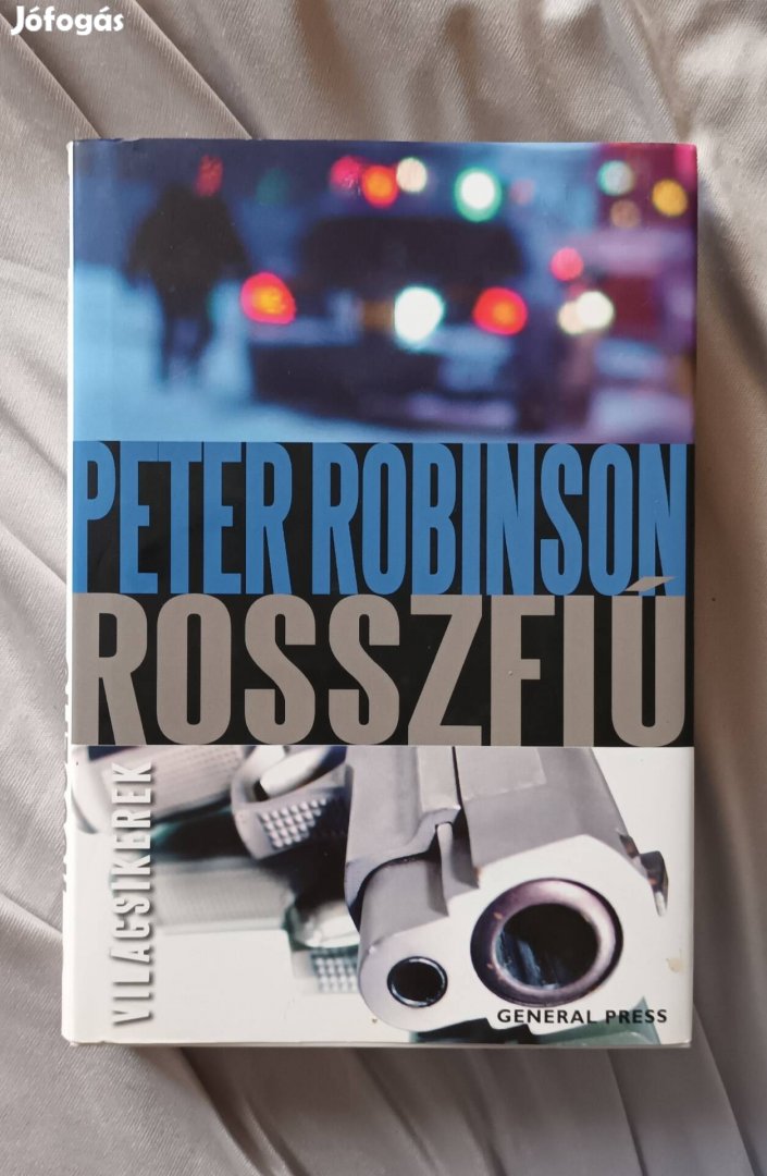Peter Robinson Rosszfiú.Új könyv+ajándék posta