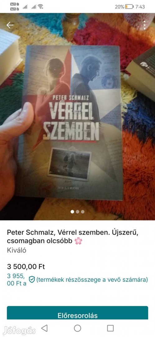 Peter Schmalz Vérrel szemben 