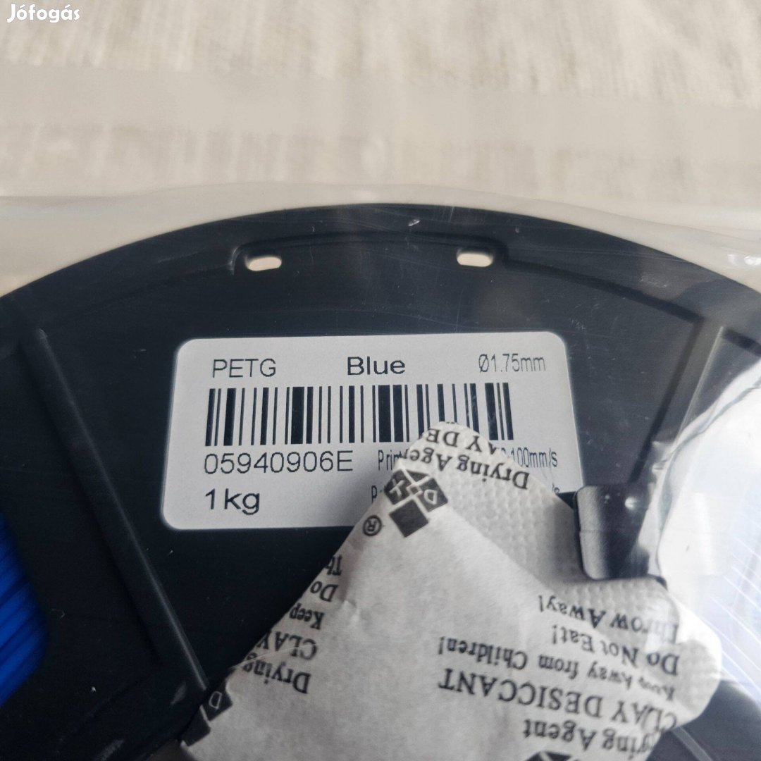 Petg Filament piros 1.75mm új 1kg
