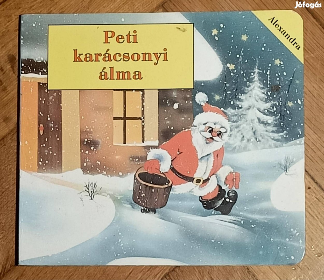 Peti karácsonyi álma leporelló könyv 