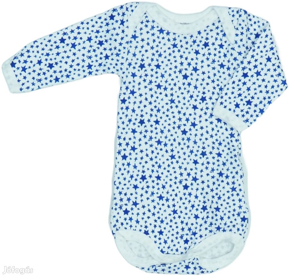 Petit Bateau Új (címke nélküli) Fiú Hosszú ujjú body (Méret: 62)