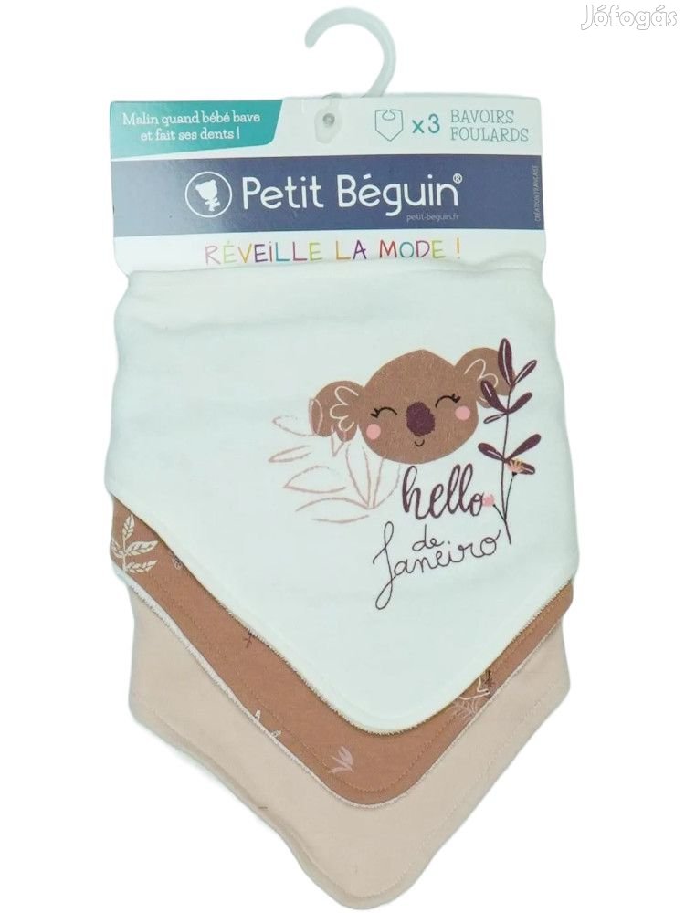 Petit Béguin Új (címkés) Lány 3 részes szett - Előke (Egyméret)