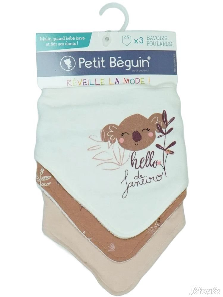 Petit Béguin Új (címkés) Lány 3 részes szett - Előke (Egyméret)
