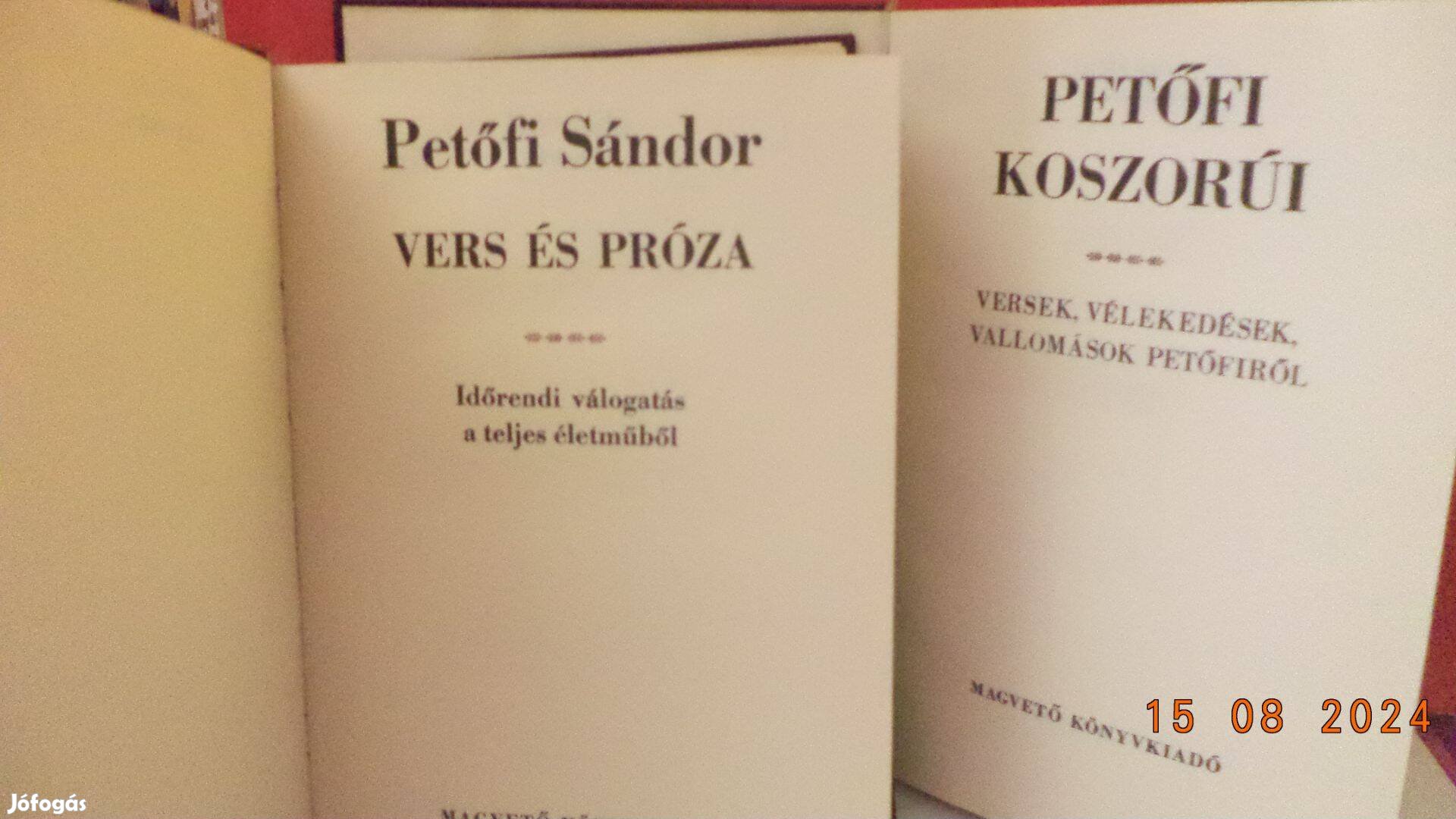 Petőfi Sándor magvető kiadás 2 db