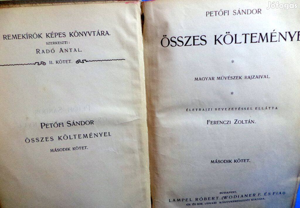 Petőfi összes költeményei II. - rajzokkal