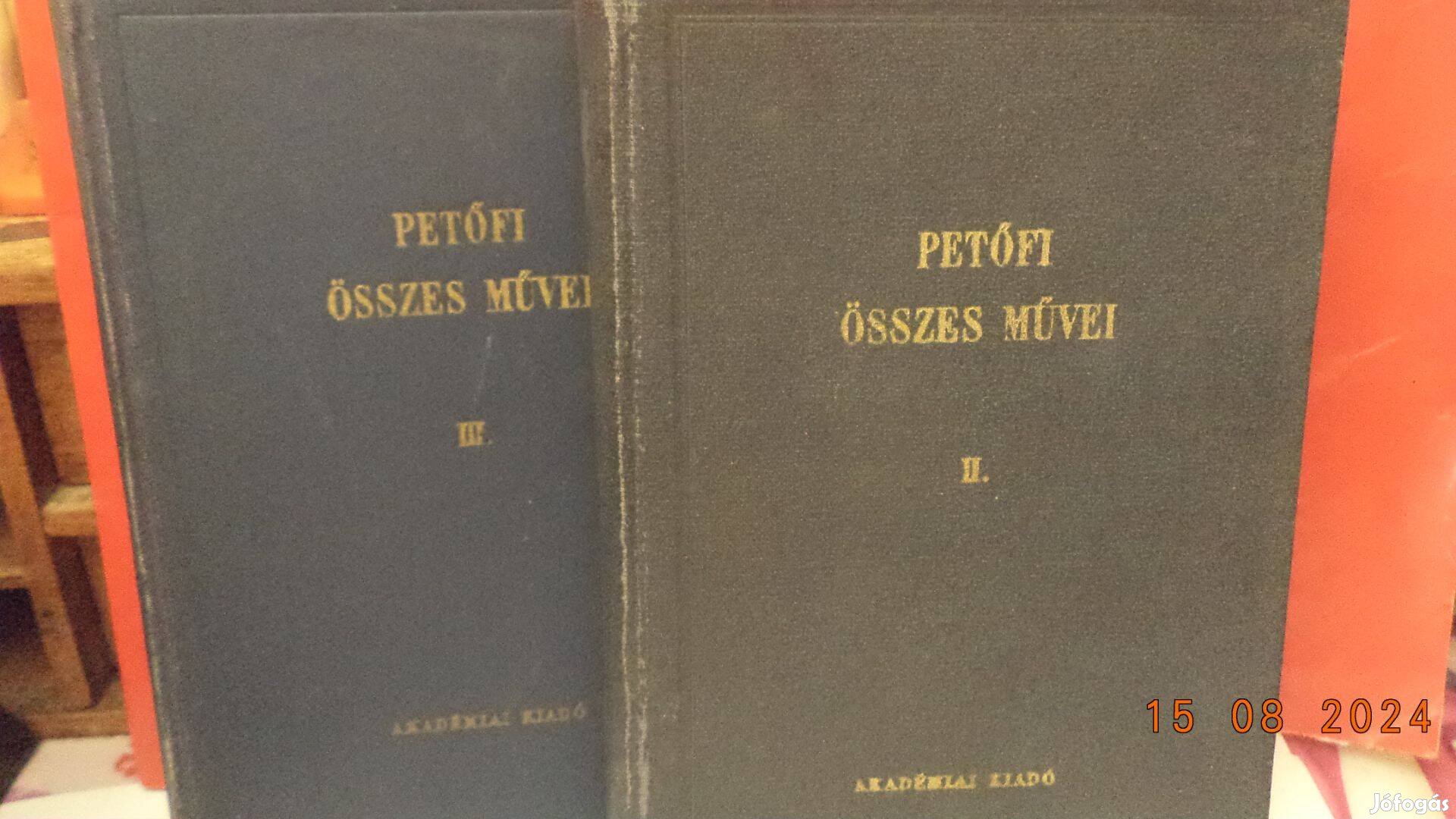 Petőfi összes művei I - II - III - IV