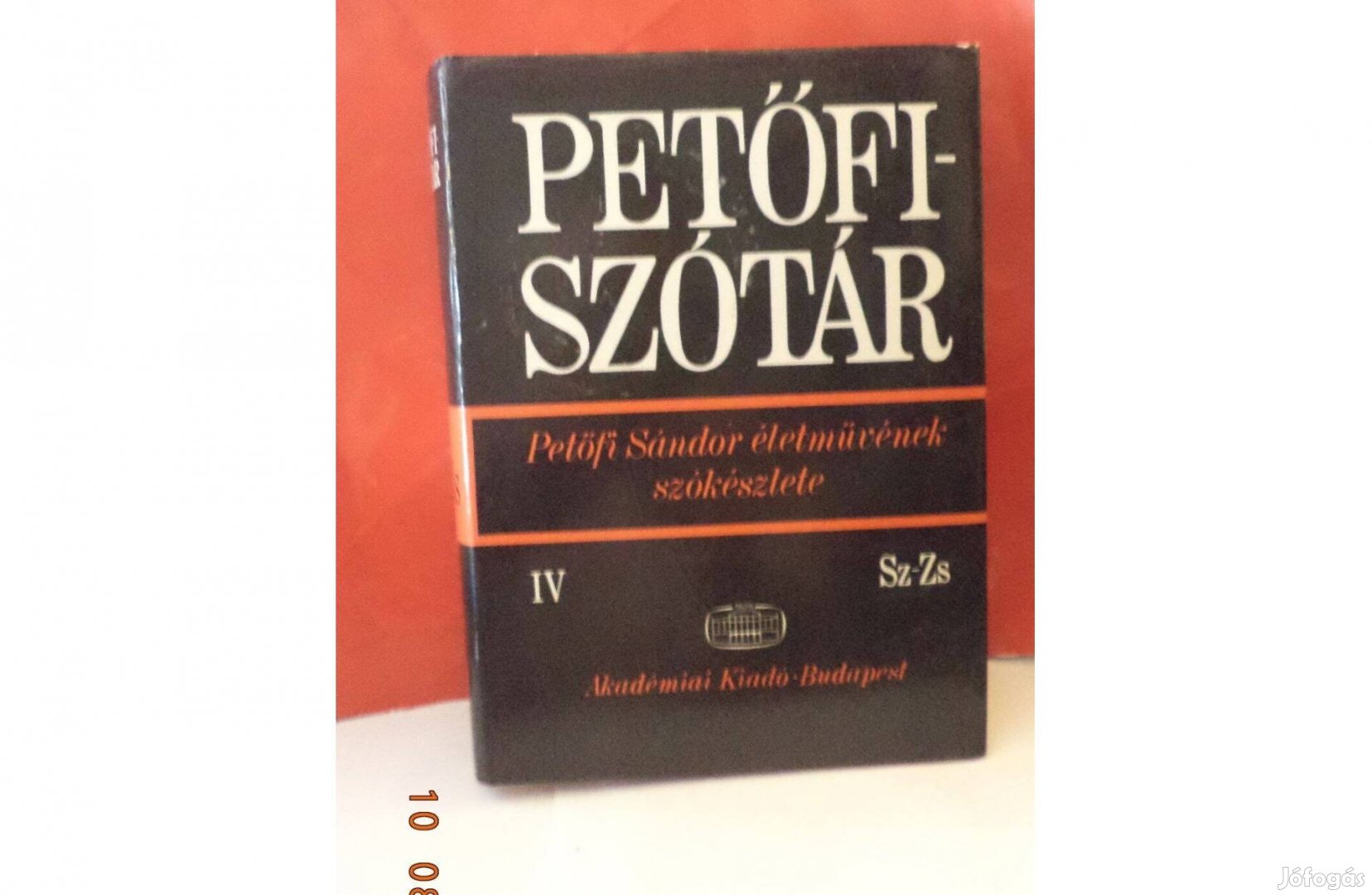 Petőfi szótár IV. Sz -Zs