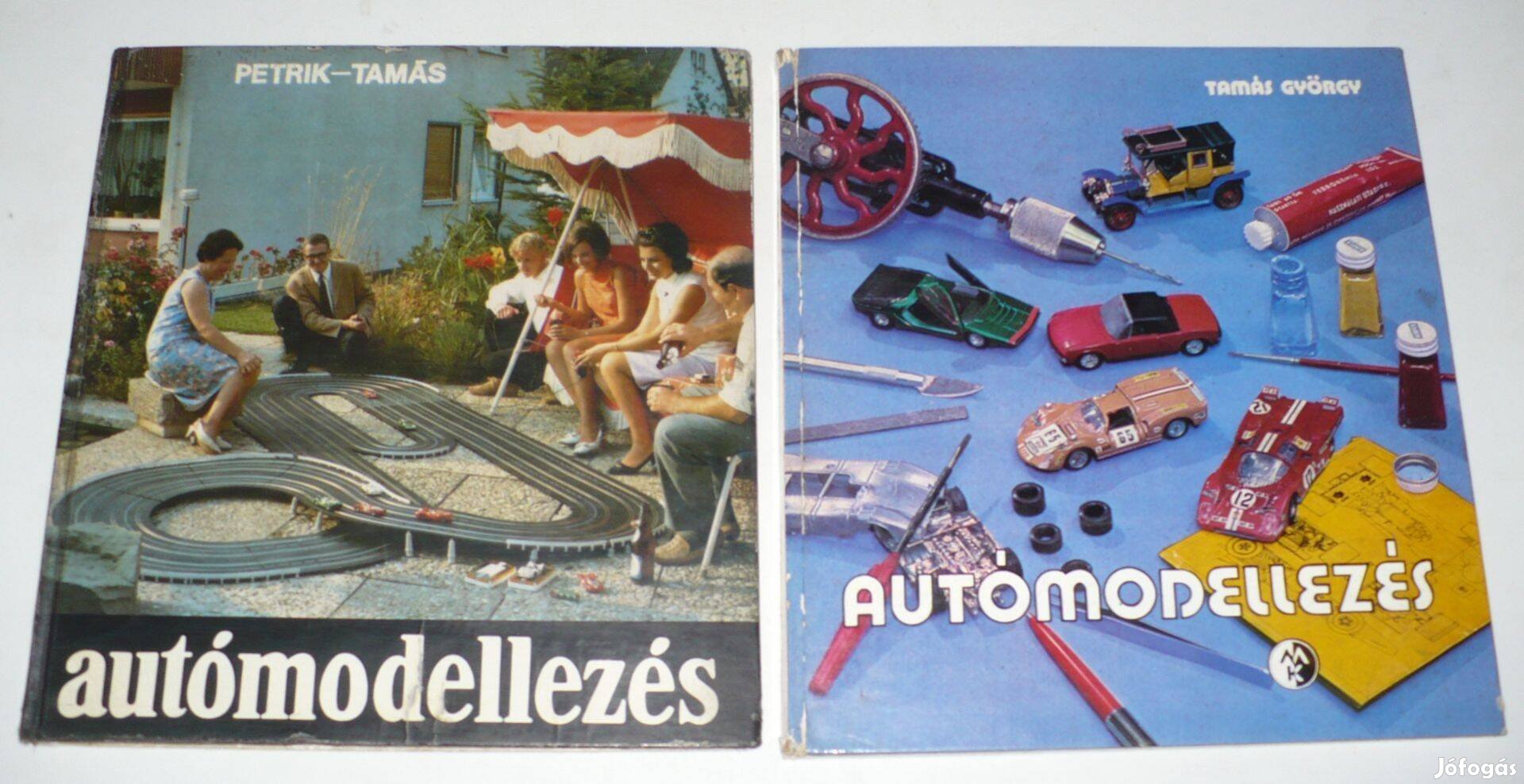 Petrik-Tamás: Autómodellezés (1969-es és 1975-ös könyv, összesen 2 db)