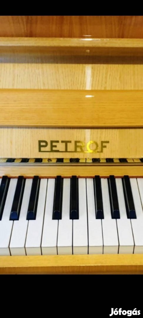 Petrof 115 világverseny-díjazott páncéltőkés magasfényű pianínó!!