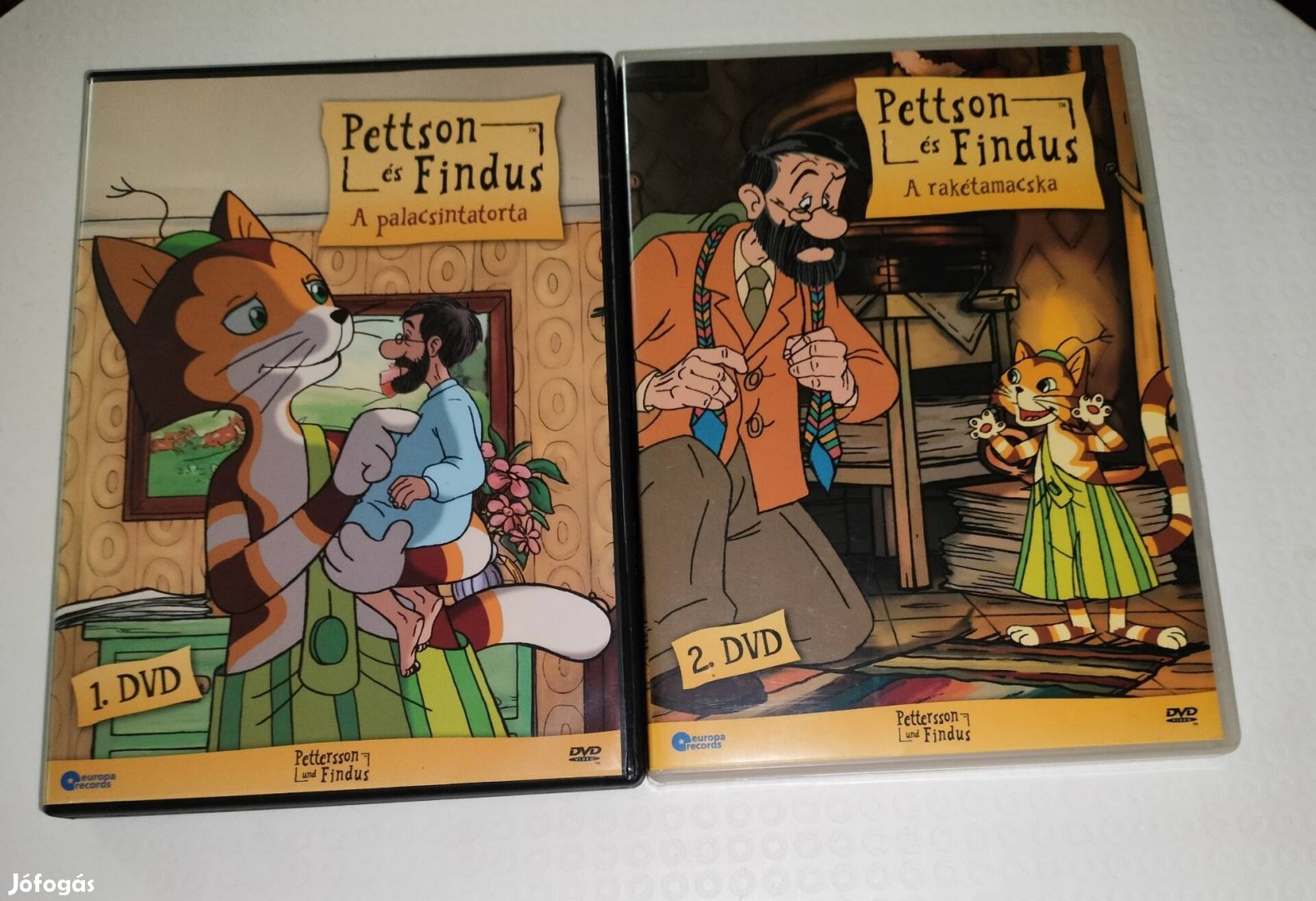 Pettson és Findus 1 , 2 , dvd egyben 2999 ft