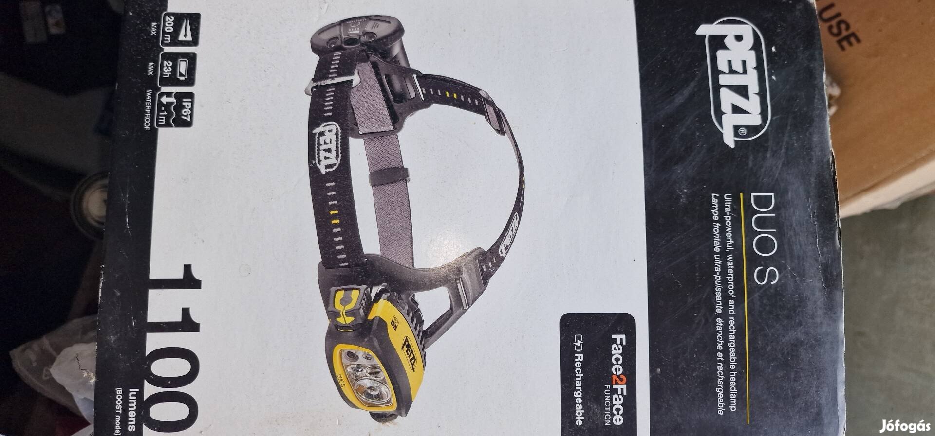 Petzl duo s lámpa