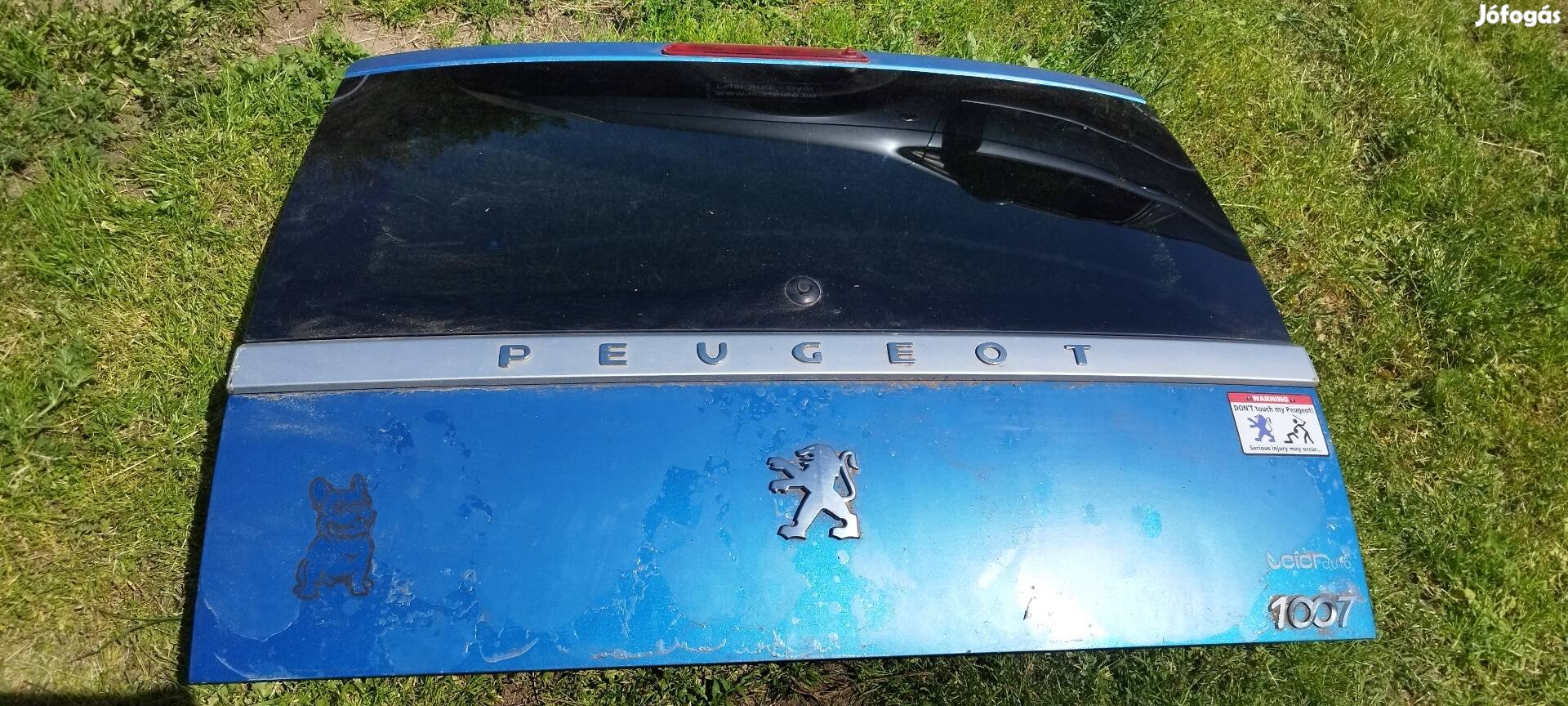 Peugeot 1007 csomagtér ajtó.