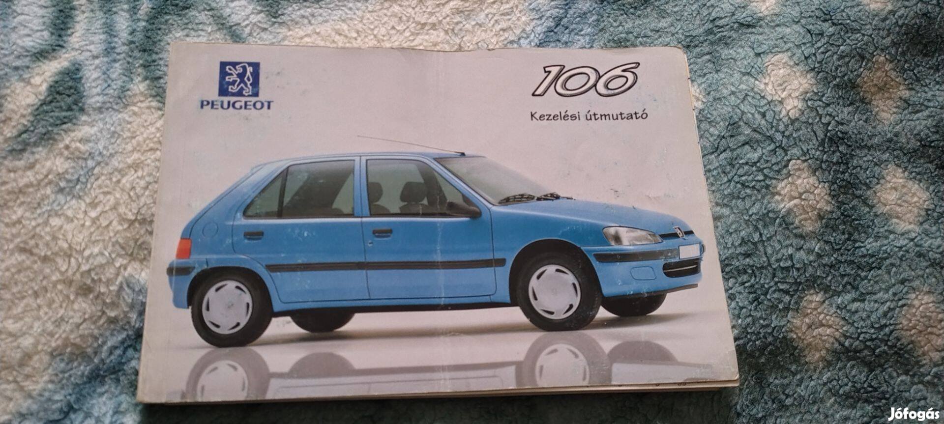 Peugeot 106 kézikönyv használati utasítás garancia füzet szervizköny