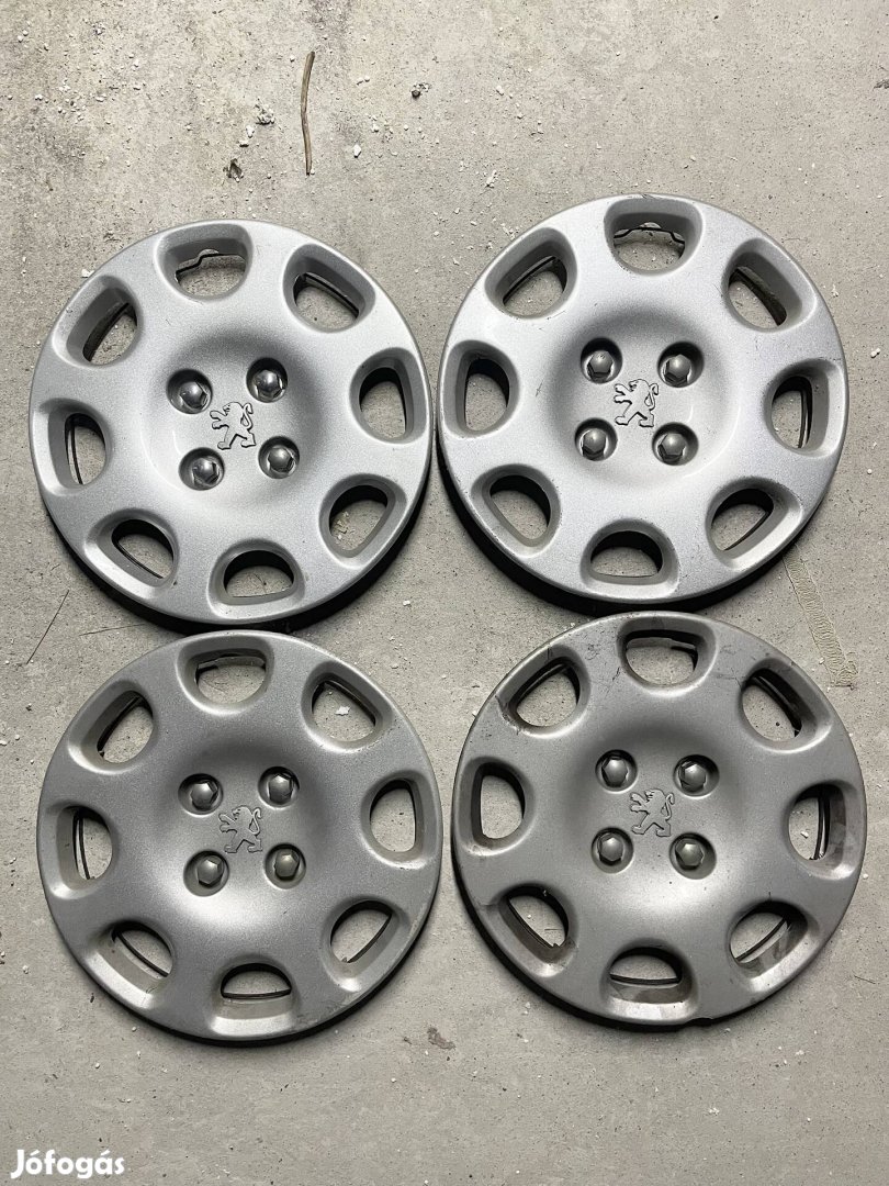 Peugeot 14" gyári dísztárcsa 4db