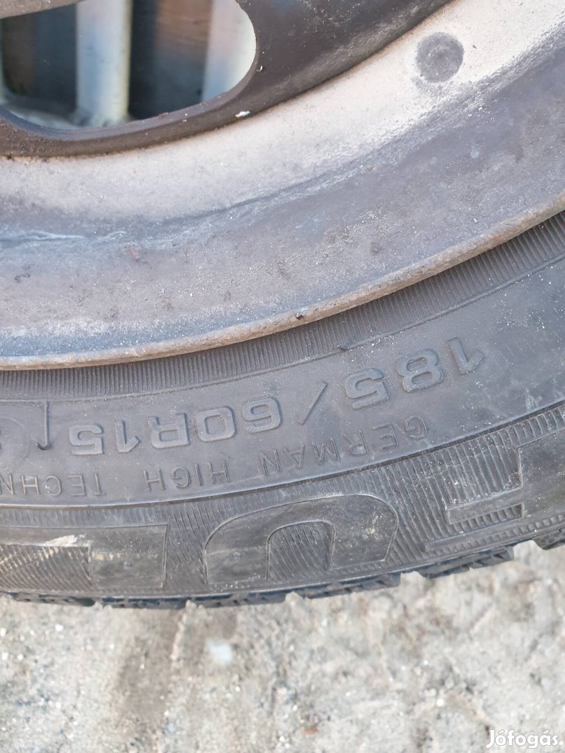 Peugeot 15col acélfelni szett