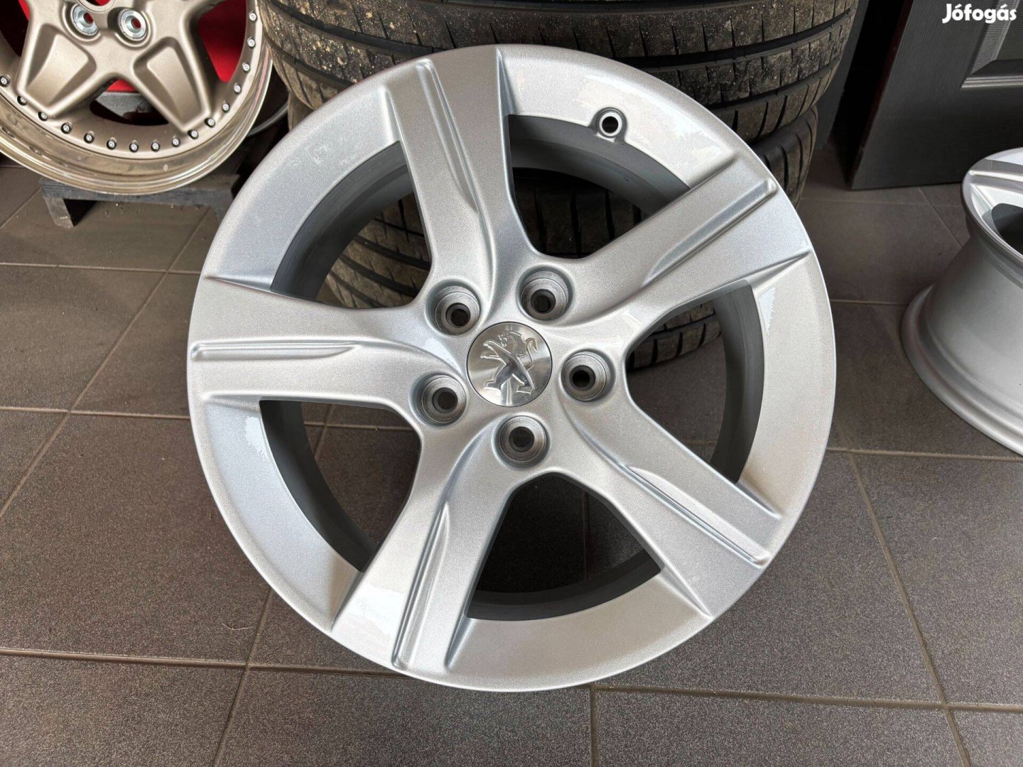Peugeot 16" 5x108 gyári alufelni eladó 16 coll