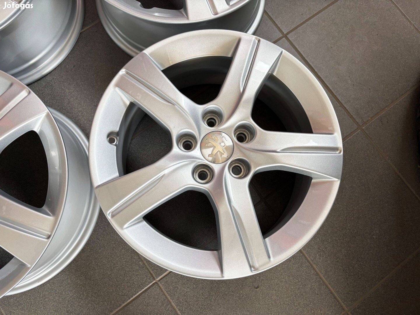 Peugeot 16" 5x108 gyári alufelni eladó 16 coll