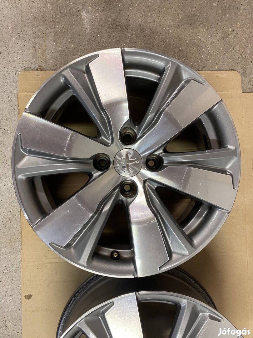 Peugeot 16" gyári használt alufelni (2 db)