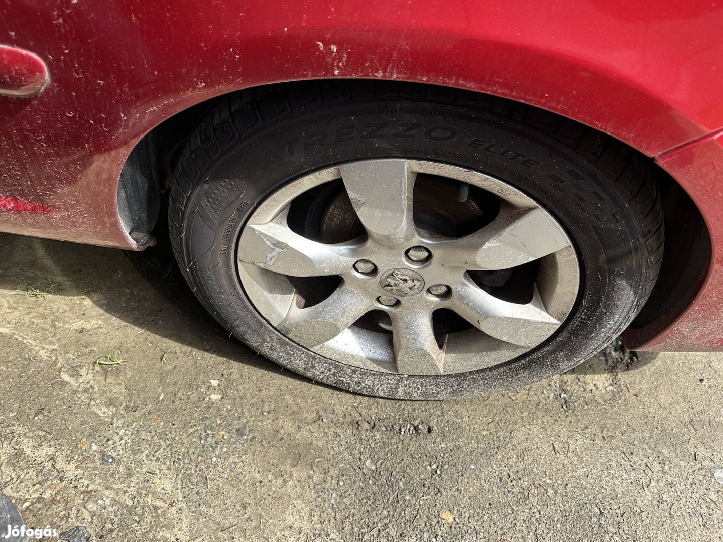 Peugeot 16 colos 4x108 et 31 nyári alufelni garnitúra eladó