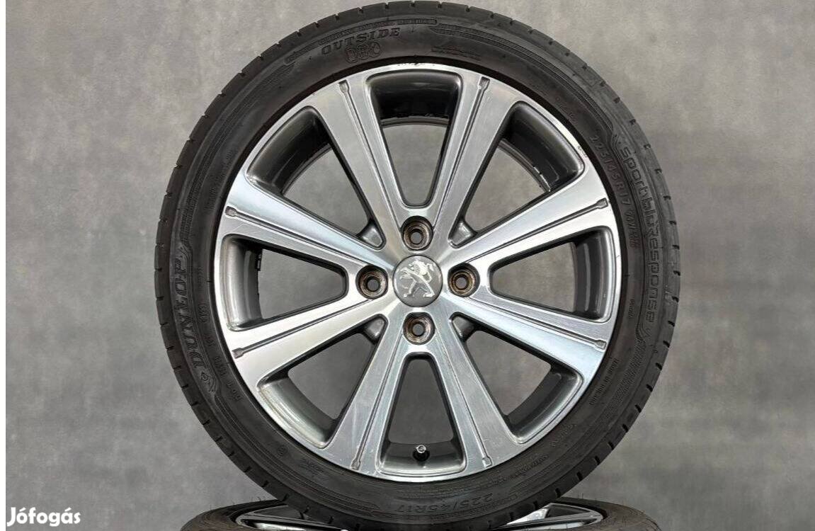 Peugeot 17" 4x108 alufelni felni 225/45r17 nyári gumi