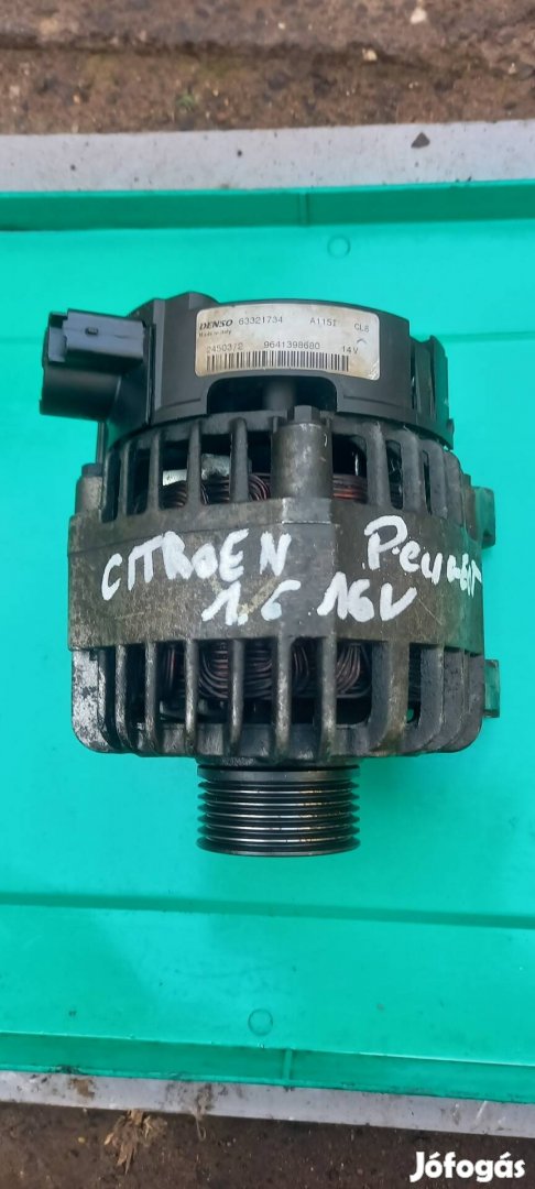 Peugeot 1.6 16v nfu generátor 