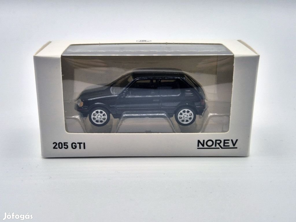 Peugeot 205 GTI 1.9 (1988) - fekete -  Norev - 1:54