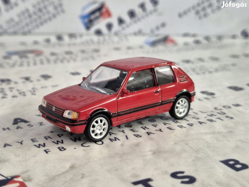 Peugeot 205 GTI 1.9 (1988) - piros -  Norev - 1:54