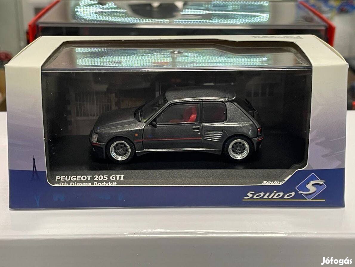 Peugeot 205 GTI Dimma 1988 1:43 1/43 Solido